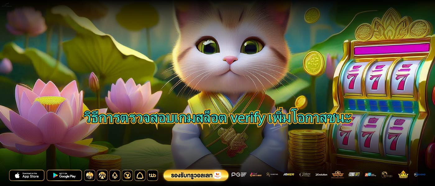 วิธีการตรวจสอบเกมสล็อตverifyเพิ่มโอกาสชนะ